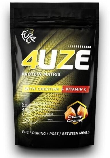 Мультикомпонентный протеин Fuze PureProtein + Creatine Сливочная карамель 750г