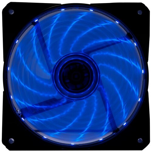 Вентилятор Digma DFAN-LED-BLUE, размер 120x120x25мм вентилятор digma dfan frgb2 размер 120x120x25мм