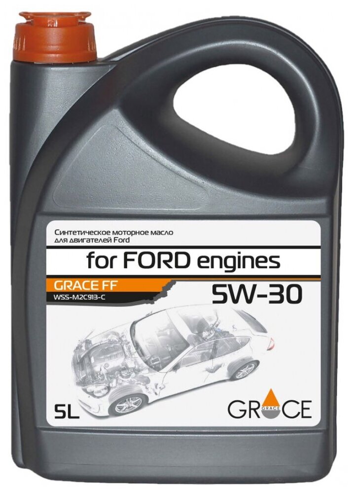 Масло Моторное Для Ford Ff 5W30 Синт.5л Grace GRACE арт. 4603728812502