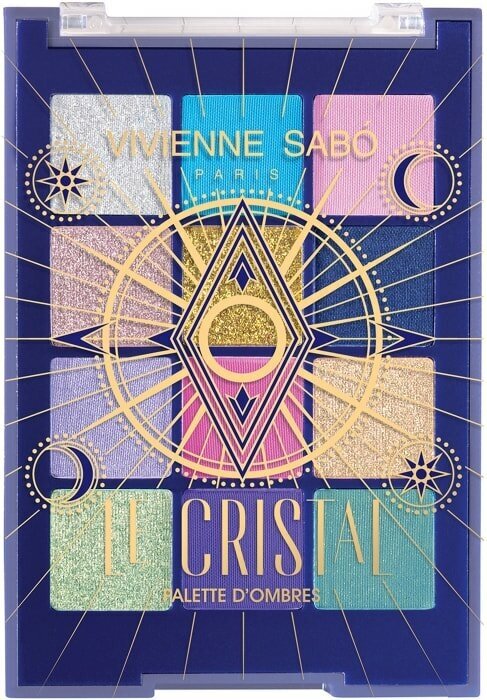 Тени для век Vivienne Sabo Le Cristale 12 цветов