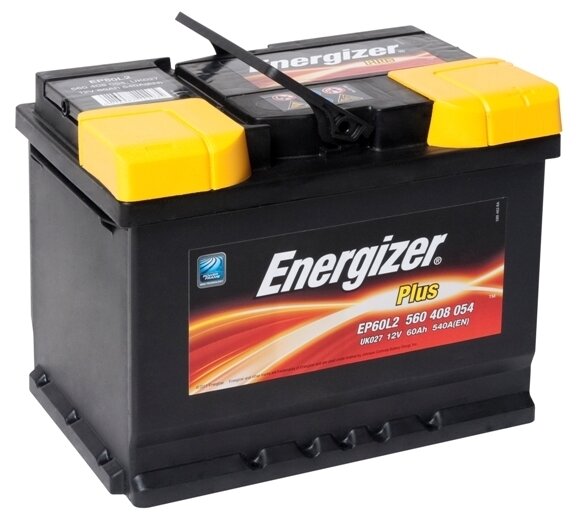 Автомобильный аккумулятор Energizer Plus EP60L2