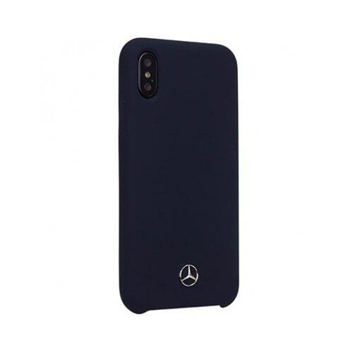 фото Чехол mercedes liquid silicone line hard для iphone 11 pro max black