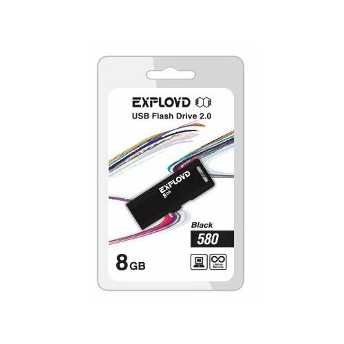 фото Флешка EXPLOYD 580 8GB black