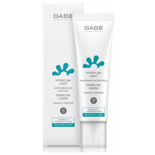 BABE Laboratorios Крем для лица увлажняющий легкий 24ч SPF20, 50 мл, BABE Laboratorios