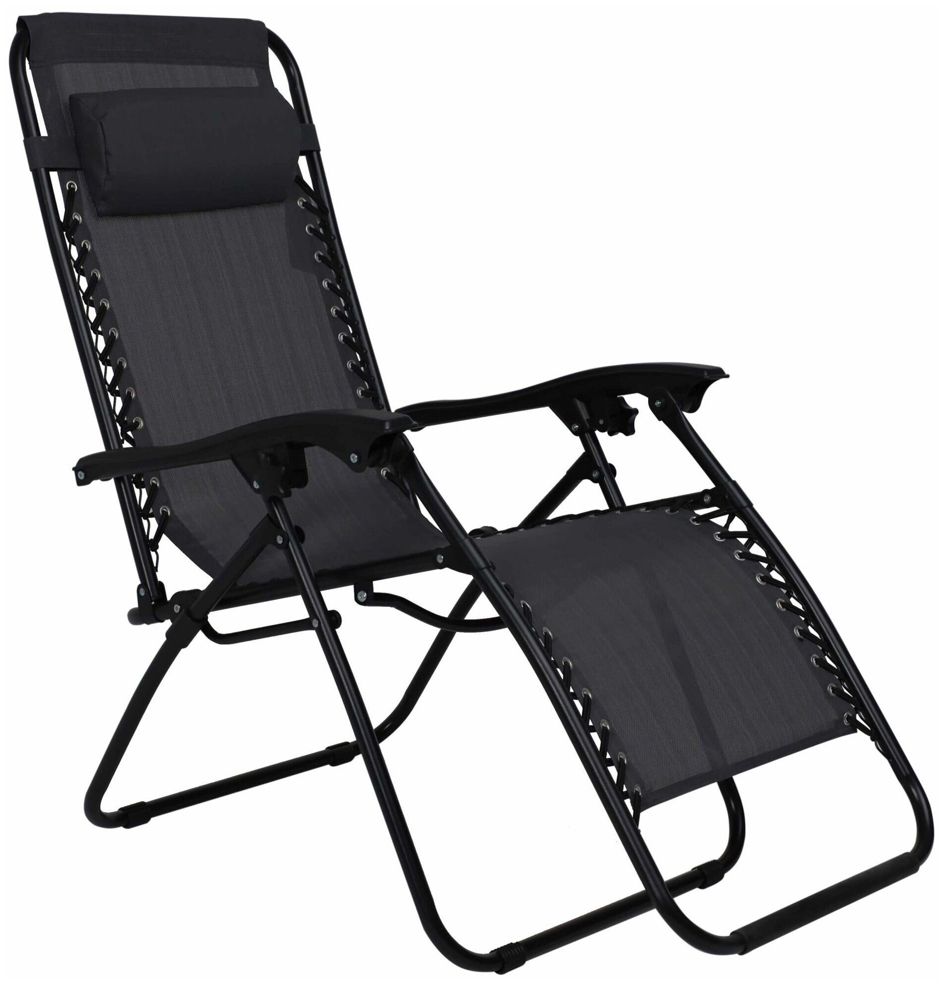 Кресло складное RELAX , чёрный - фотография № 1