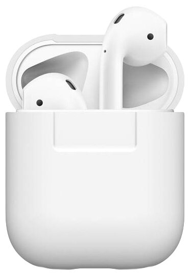 Чехол Elago для AirPods Silicone case White