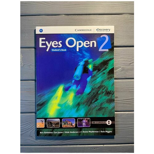 Комплект Eyes Open 2: Student's Book with Workbook and Online Practice / Higgins Eoin, Андерсон Викки