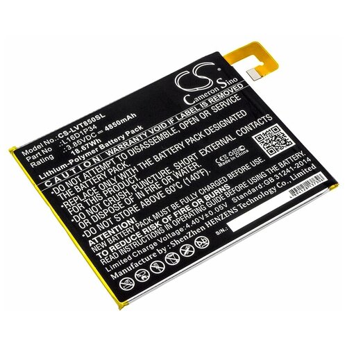 new original lenovo tab4 8 tb 8504n tb 8504f tab4 8 plus tb 8704x 4850mah l16d1p34 tablet battery Аккумулятор для планшетов Lenovo Tab 4 TB-8504F, Lenovo Tab 4 TB-8504X, (L16D1P34), 4850мАч