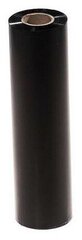 Красящая лента (риббон) 110 мм. х 74 м. Wax Out черный, втулка 0.5 дюйма (110мм ширина) -6 шт. в упаковке