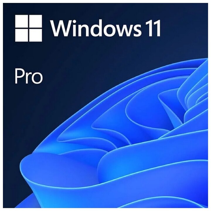 Microsoft Windows 11 Pro OEM, DVD-диск, Русская версия, 1 ПК, Бессрочная лицензия