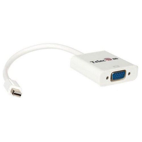 telecom переходник кабель переходник ta695 mini displayport m Кабель-переходник Mini DisplayPort (M) -> VGA (F) Telecom