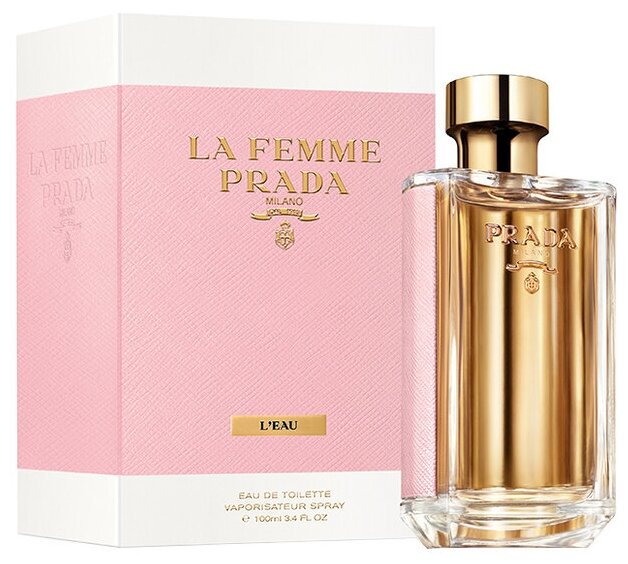 Prada, La Femme Prada L'Eau, 100 мл, туалетная вода женская