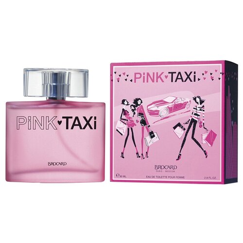 духи brocard pink taxi edt 50ml Женская туалетная вода Brocard Pink Taxi, 90 мл