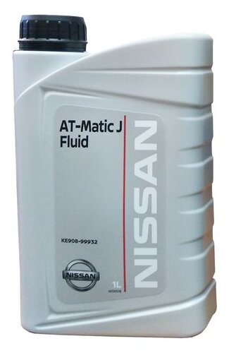 Масло трансмиссионное nissan matic fluid j 1 л ke908-99932r