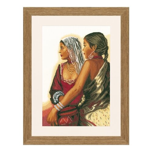 фото Набор для вышивания two ladies lanarte