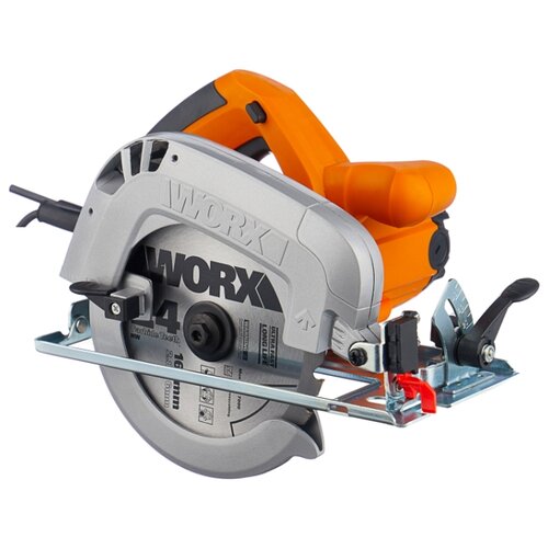 Дисковая пила Worx WX425, 1200 Вт, оранжевый дисковая пила aeg ks 12 1 1200 вт оранжевый черный