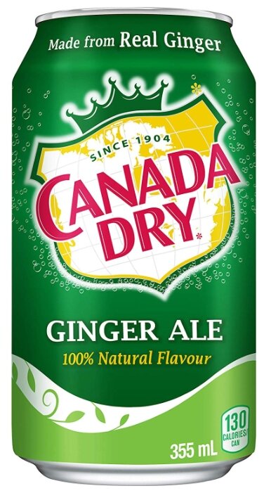 Газированный напиток Canada Dry Ginger Ale