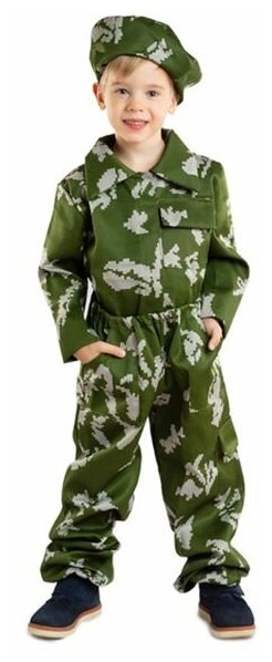 Детский костюм пограничник, на рост 104-116 см, 3-5 лет, Бока 2664-бока