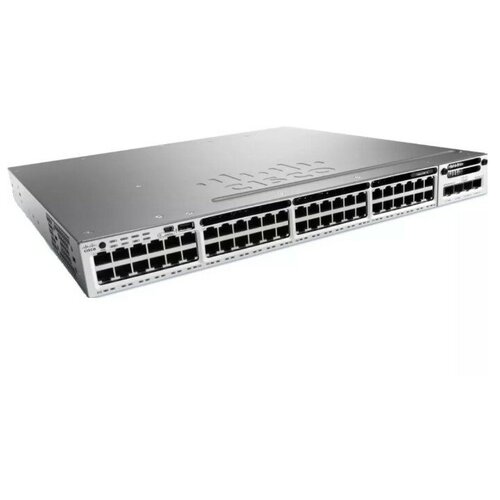 Коммутатор CISCO WS-C3850-48U-S коммутатор cisco ws c3850 24xu s