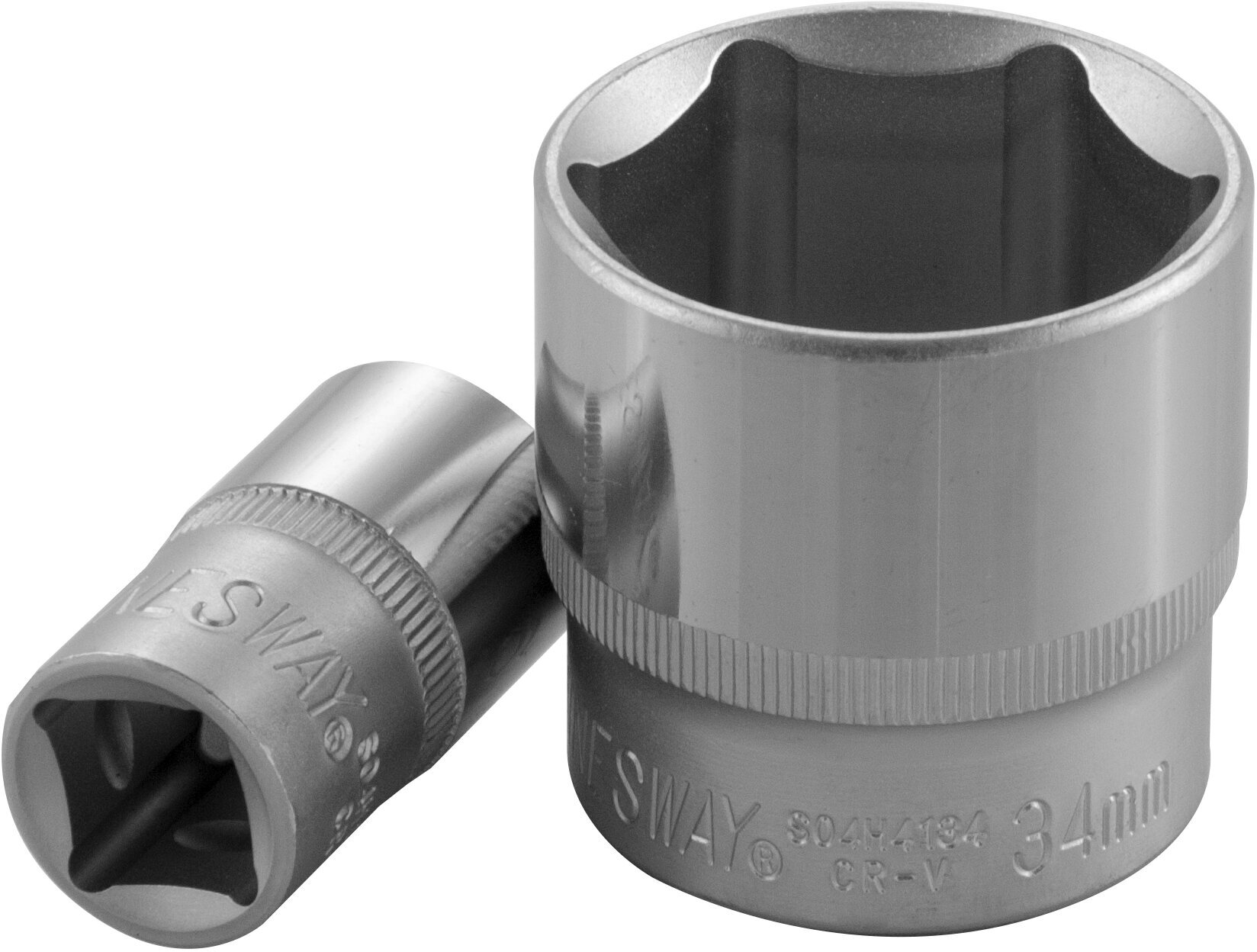 Головка 19 мм 6-гранная 1/2DR короткая JONNESWAY S04H4119