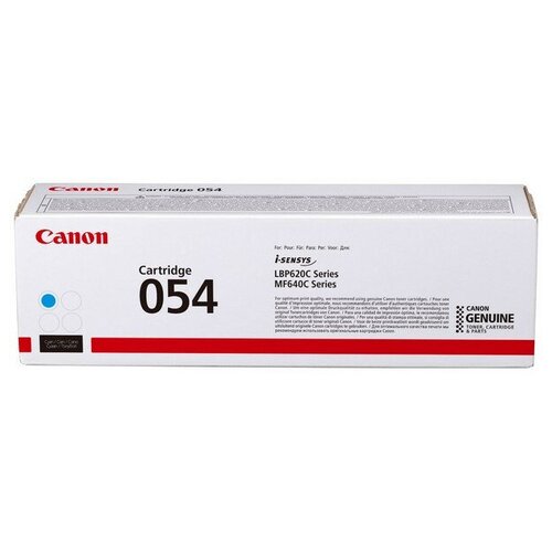 Картридж лазерный Canon 054 C 3023C002 гол. для MF645Cx//LBP623Cdw картридж canon 054c 3023c002 1200 стр голубой