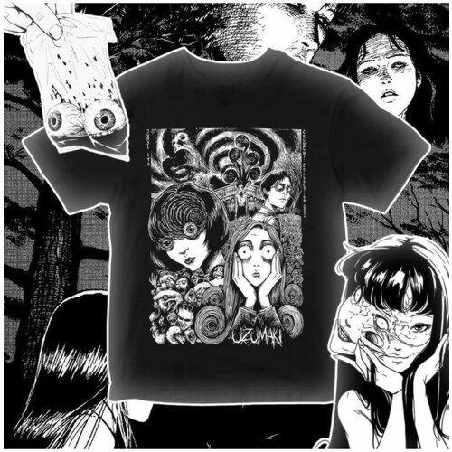 Футболка размер S, черный