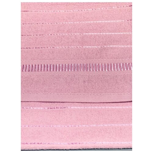 фото Полотенце "loft" махра; пюсовый; размер 70 х 130 happy home