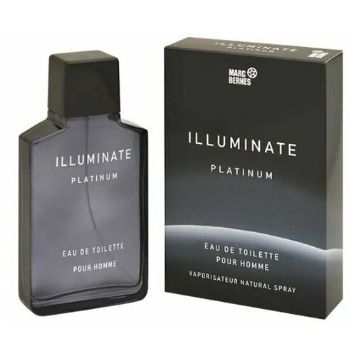 Marc Bernes Illuminate Platinum Туалетная вода для мужчин (edt), 100мл
