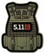 Тактический шеврон " 5.11 "; подарок мужчине; на рюкзак;