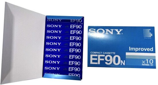 Коробочки для аудиокассет SONY EF90