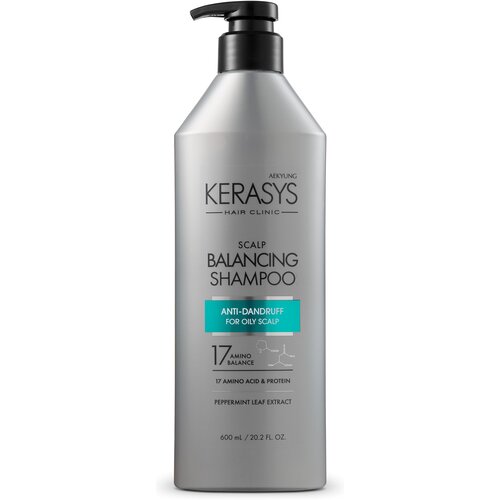 KeraSys шампунь Balancing Scalp Лечение кожи головы, 600 мл косметика для мамы kerasys кондиционер лечение кожи головы scalp balancing 600 мл