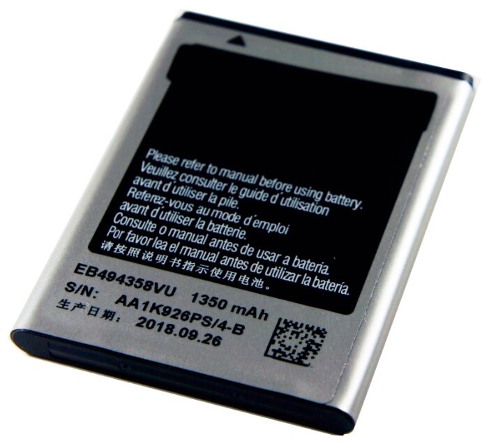 Аккумулятор Samsung EB494358VU для Samsung Ace GT-S5830/S5660/S5670/S7500 — купить по выгодной цене на Яндекс.Маркете