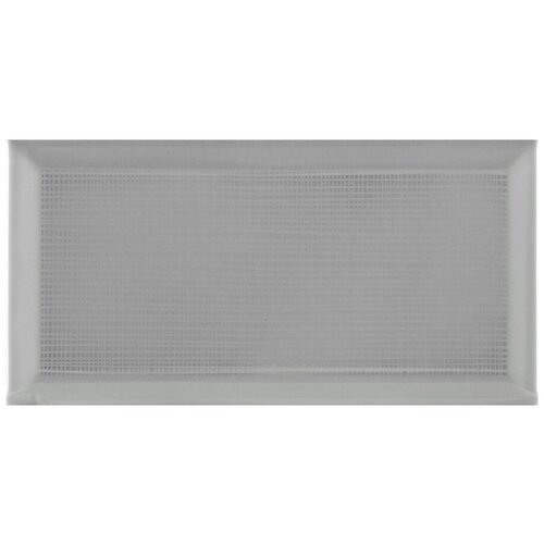 Плитка ZYX Metropolitain Boulevard Neutral Grey Brillo 10x20 219678 бетон гладкая, глянцевая изностойкая