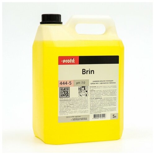 Средство универсальное Profit Brin с ароматом лимона, концентрат, 5 л