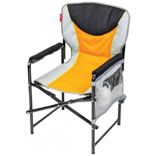 Кресло складное Ника Хаусхальт без м/э Черный, Оранжевый, Серый, Черный