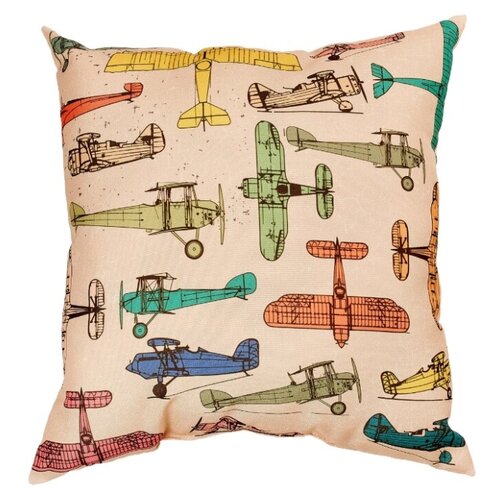 фото Подушка декоративная "авиатор" 40*40 см. сирень