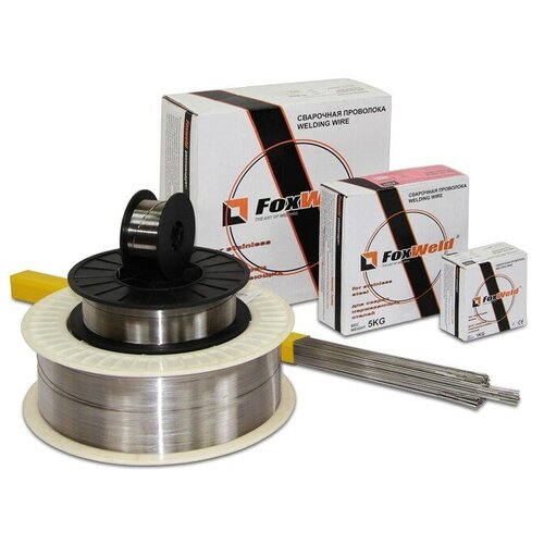Нержавеющая проволока ER-308LSi д08мм 5кг Foxweld 4950₽