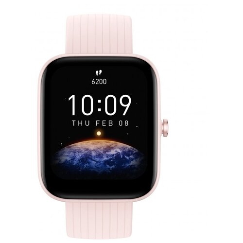 Смарт-часы Amazfit Bip 3 Pro (A2171) Розовые
