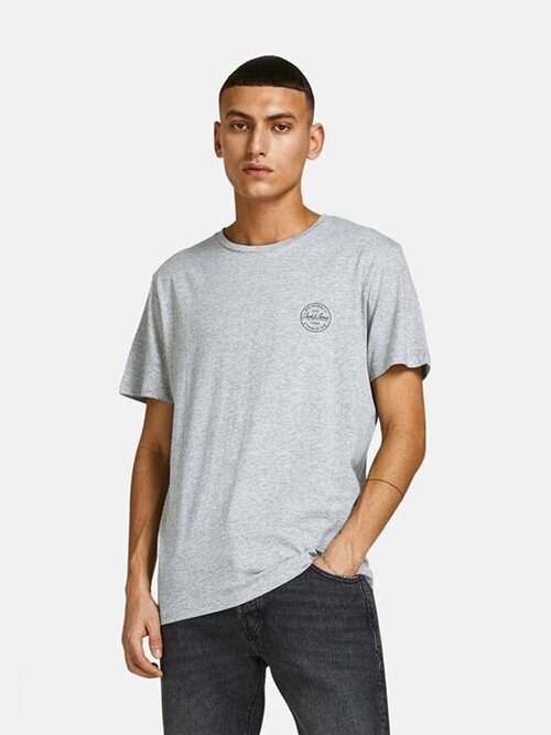 Футболка Jack & Jones, размер 46/S, серый