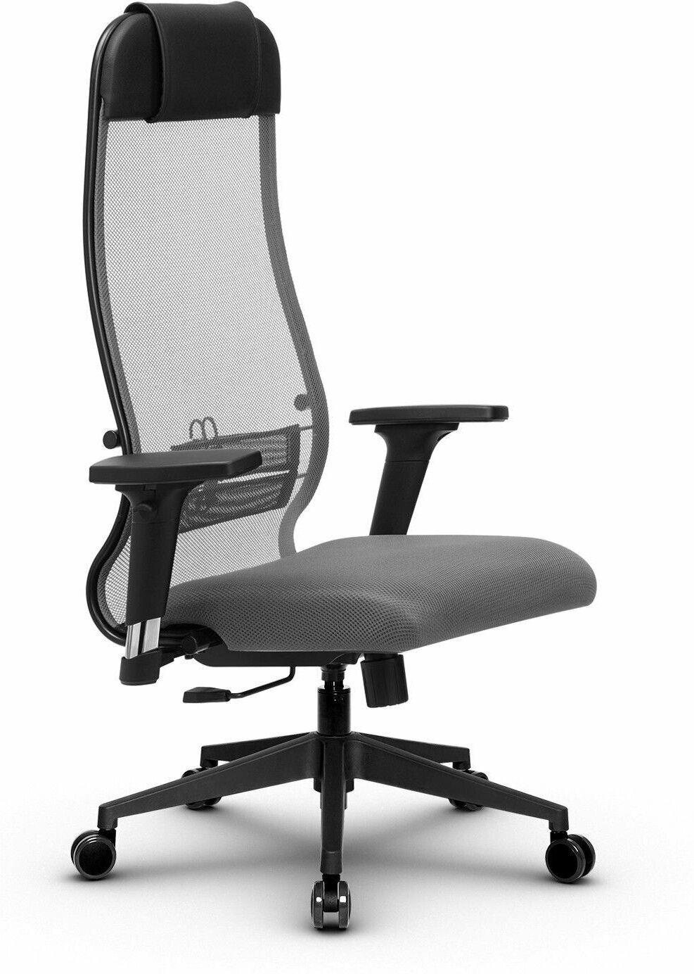 Компьютерное офисное кресло Metta Комплект 18/2D, осн. 002 (17832), Светло-серое