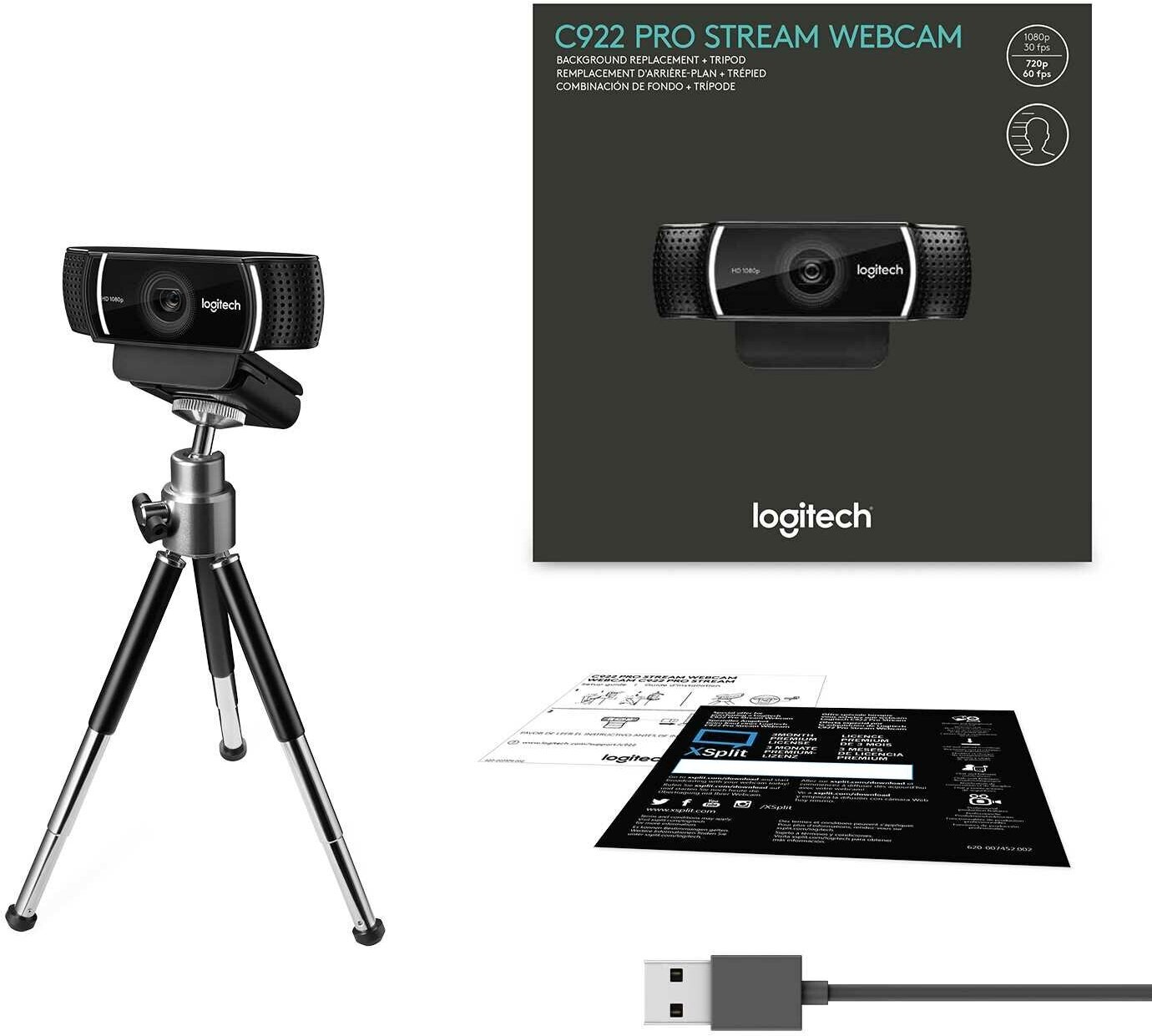 WEB-камеры Niceboy Веб-камера Logitech C922 Pro Stream 960-001088