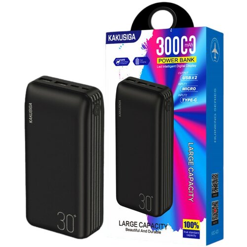 Устройство повербанк переносное Внешний аккумулятор 30000 Портативное устройство для зарядки 269000₽