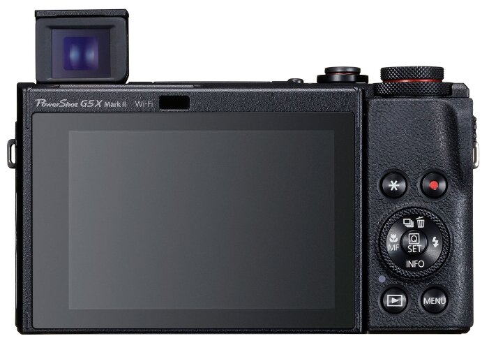 Фотоаппарат Canon PowerShot G5 X Mark II черный фото 4