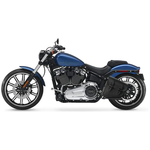 Кофр на маятник Harley Davidson Харлей Дэвидсон Softail с пряжками Cobra