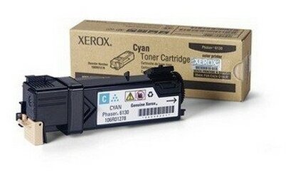 Тонер-картридж XEROX 106R01282 Phaser 6130 голубой 1.900 страниц