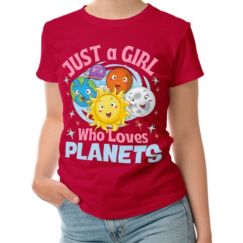 фото Футболка roly, размер l, красный