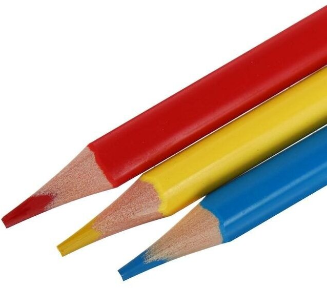 Карандаши цветные пластиковые "Funcolor" (12 цветные, в ассортименте) (30-0060) Bruno Visconti - фото №5