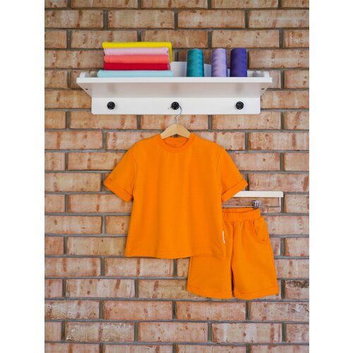 Комплект одежды BabyMaya, размер 32/128, оранжевый