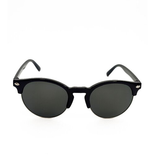 фото Солнцезащитные очки , кошачий глаз, со 100% защитой от уф-лучей, для девочек, черный bb body boom