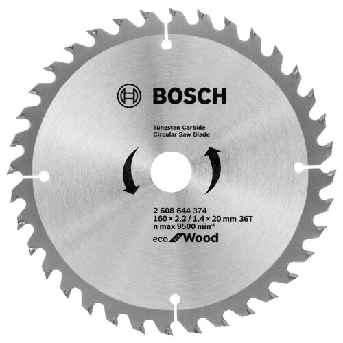 фото Пильный диск bosch eco wood